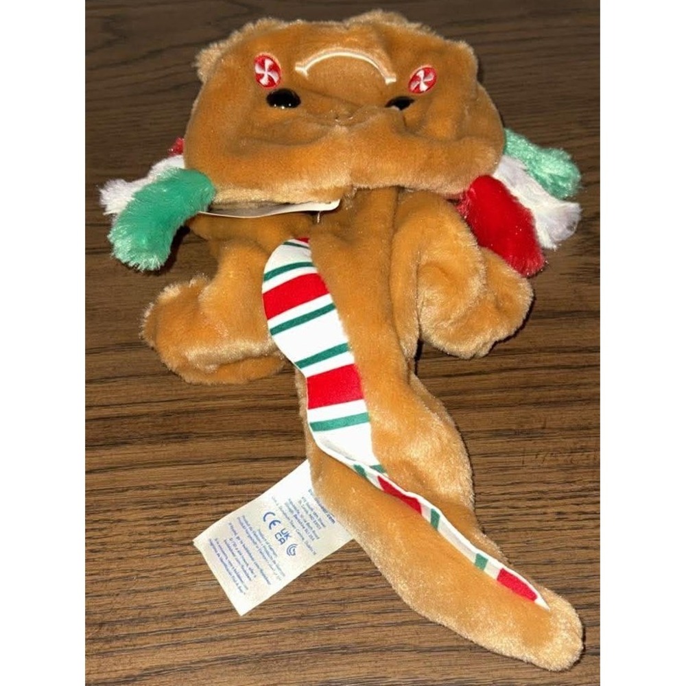 Build-A-Bear Gingerbread Axolotl UNSTUFFED Plush Holiday Limited Edition 14" - Picture 4 of 5